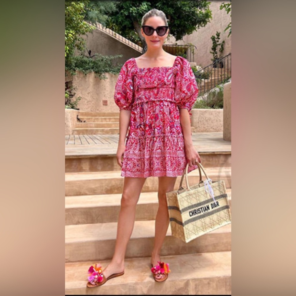 Red Cara Cara Lenny Poplin Dress- NEW WITH TAGS